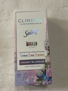 Wicked Secret Glinda Couldn’t Be Lovelier Raspberry and Bubbles New Flaw In Box